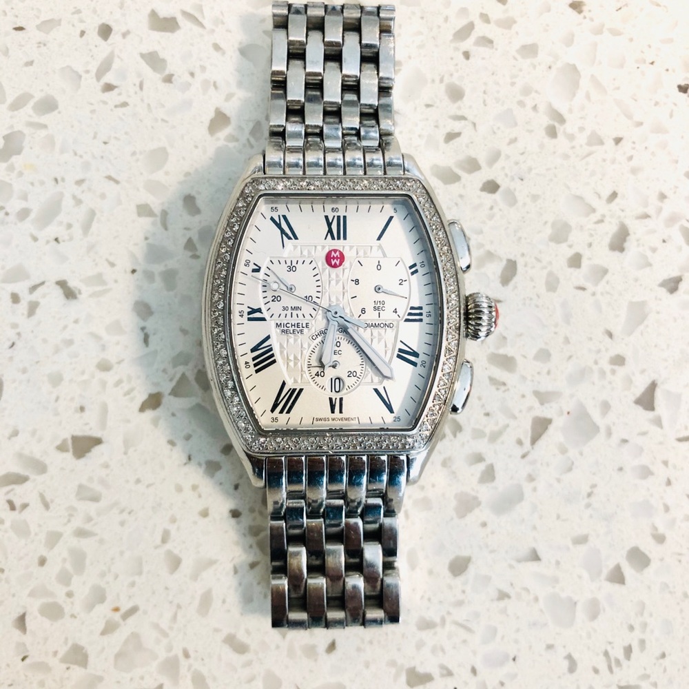 Michelle Watch “Releve” Diamond Bezel